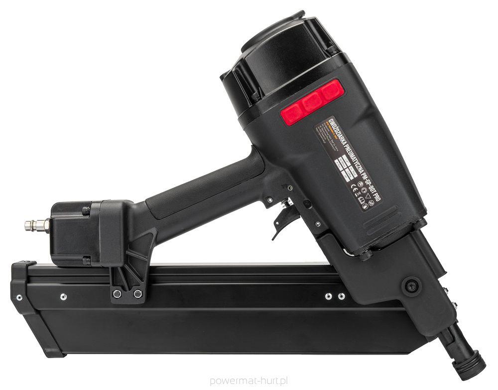Нейлер пневматический для гвоздей гвоздь 50-90 мм Powermat PM1235 ...