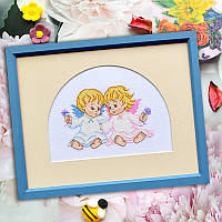 Набір для вишивання хрестиком ТМ "Повітруля" Янголятка P1-014