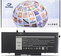 ANTIEE 4GVMP Акумулятор для ноутбука Dell Latitude 5400 5500 Precision 3540 Inspiron 7590 7591 7791 2 в 1 P84F P84F001 P42E P42E00