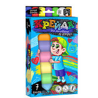 Крейда DankoToys для малювання на асфальті велика 7 штук MEL-01-05U