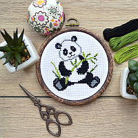 Набір для вишивання хрестиком ТМ "Повітруля" Панда P1-024