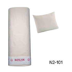 Поплін однотонний, молочний №2