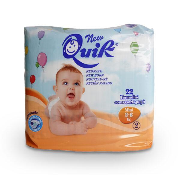 Підгузки Cardificio Italiano Quik 2 S (3-6кг) 22 шт