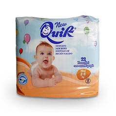 Підгузки Cardificio Italiano Quik 2 S (3-6кг) 22 шт