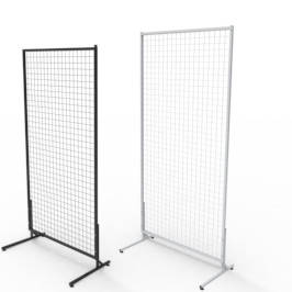 СТІЙКА-СІТКА В РАМЦІ НА НІЖКАХ ПРОФІЛЬ 20х20 мм