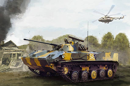 БМД-3. Збірна модель у масштабі 1/35. TRUMPETER 09556, фото 1