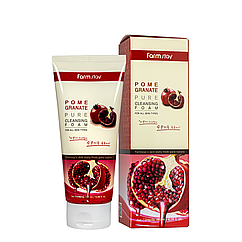 Пінка для вмивання Farmstay Pomegranate Pure Cleansing Foam з екстрактом гранату 180 мл