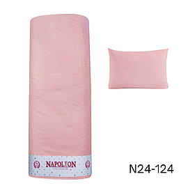 Поплін однотонний, пудровий холодний №24