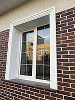 Підвіконня та відливи з Токівського граніту (коричневі)