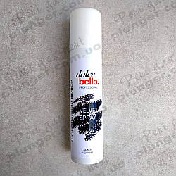 Спрей-фарба харчова Велюр Dolce Bello Чорний 100 мл