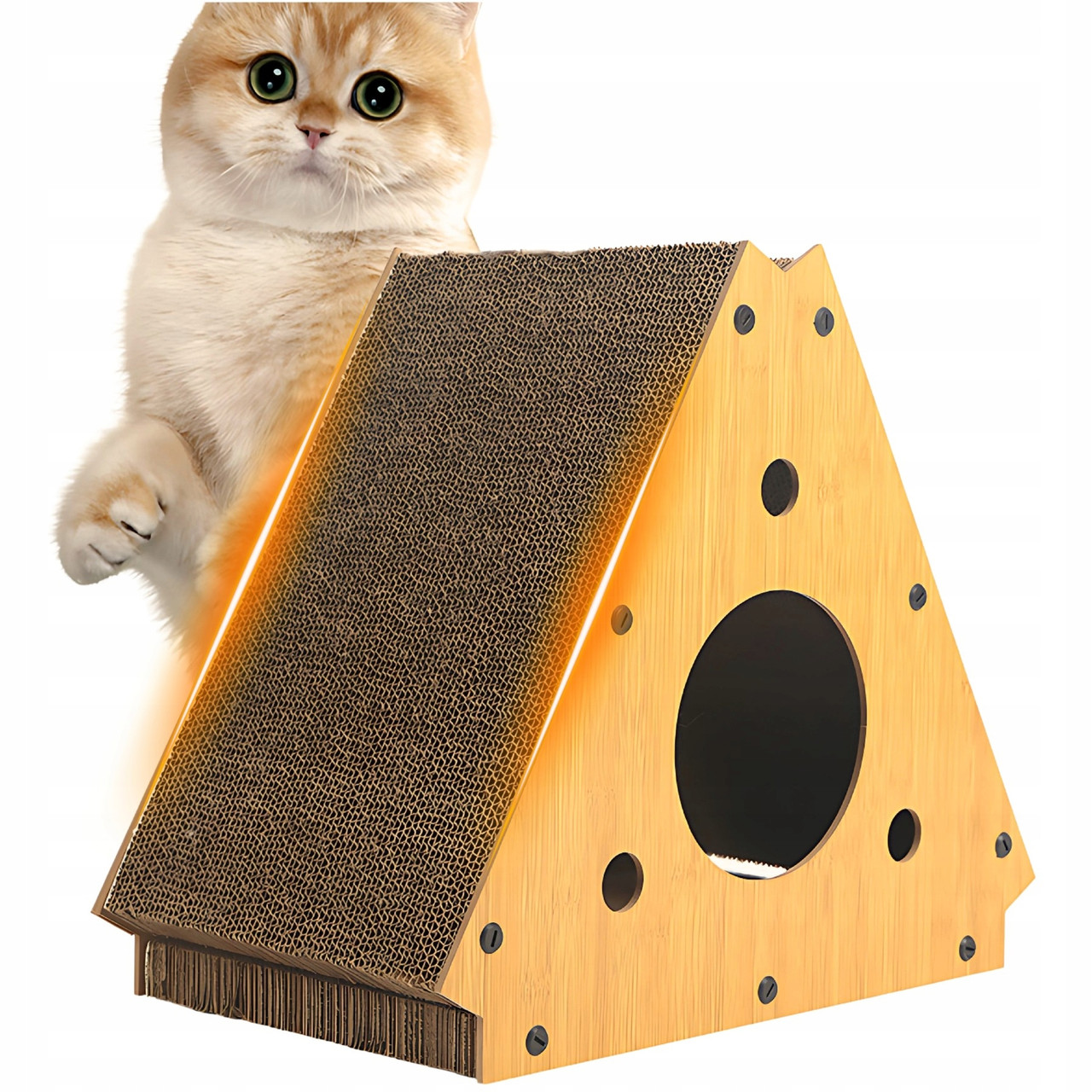Драпак для кішок MDF 46 x 40 x 26 cm