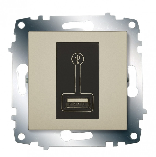 Розетка USB SO M+C титан Cosmo ABB