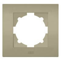 Рамка 1 постова шампань Cosmo ABB