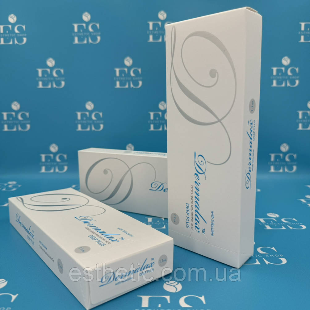 Гилауроновиий філлер Дермалакс, Dermalax Deep Plus (1*1,1 ml)