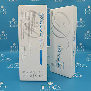 Гилауроновиий філлер Дермалакс, Dermalax Deep Plus (1*1,1 ml), фото 2