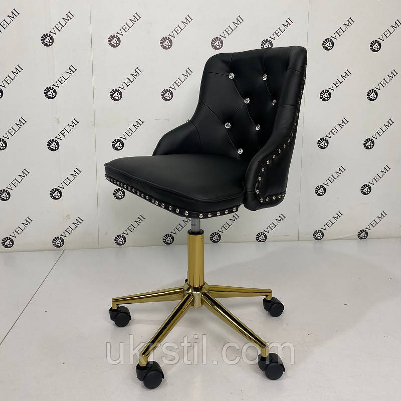 Стільчик майстра Ice Diamant gold black, фото 1