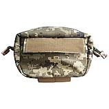 Підсумок напашник з відділом під балістичний пакет з кріпленням липі (ММ-14), фото 6