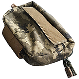 Підсумок напашник з відділом під балістичний пакет з кріпленням липі (ММ-14), фото 4