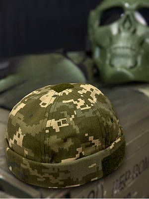 Кепка докерка / Бейсболка без козирка / Кепка тактична