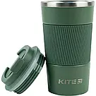 Термокружка Kite K23-458-08, 510 мл, сіро-зелена, фото 3
