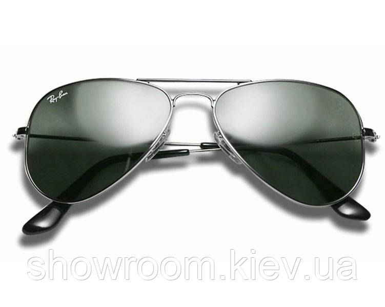 Жіночі сонцезахисні окуляри Ray Ban aviator 3026 (W3177) Lux, фото 1