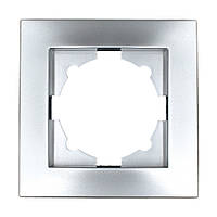 Рамка 1 постова алюміній Vega EL-BI