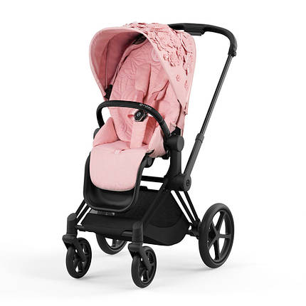 Чохол тканинний для прогулянкового блоку Cybex Priam Simply Flowers Pink, фото 2