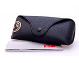 Чоловічі сонцезахисні окуляри Ray Ban aviator 3025 (003/62) Lux, фото 4