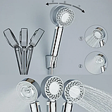 Двостороння душова насадка c 3 режимами поливу Lima Faucetс, фото 4