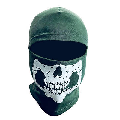 Балаклава череп літня хакі