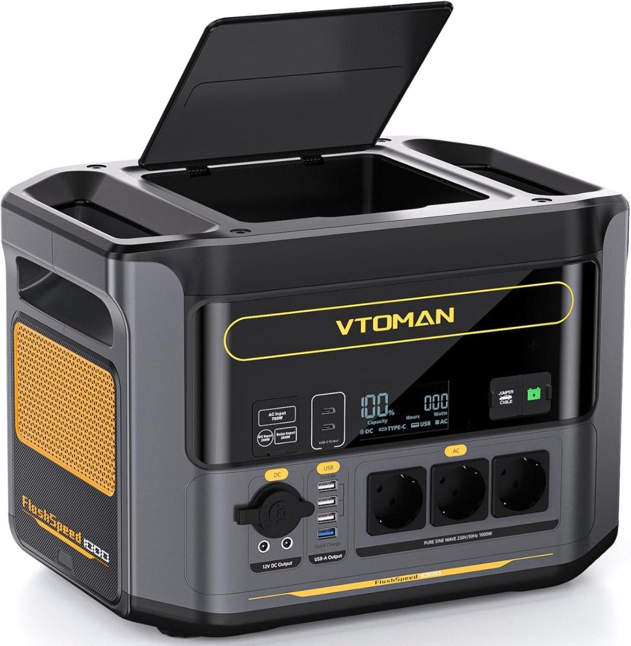 Зарядна станція VTOMAN FlashSpeed 1000 828Wh 1000W,