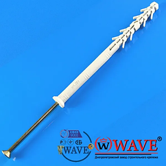 Дюбель 6х100 із шурупом "потаєм" 100шт/уп