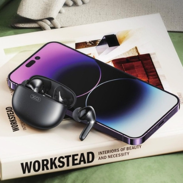 Бездротові навушники Bluetooth TWS XO G17  Сірі, фото 1