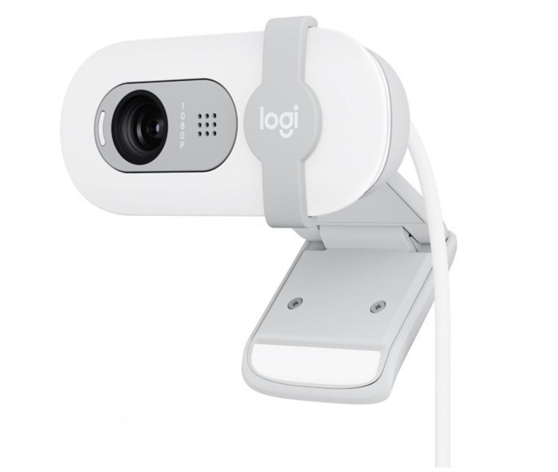 Веб-камера Logitech Brio 100 Off White (960-001617)
