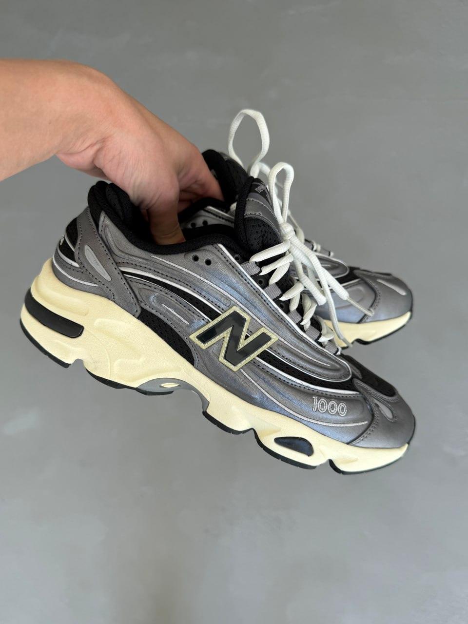 Кросівки чоловічі сірі New Balance 1000 Silver Metallic (16964), фото 1