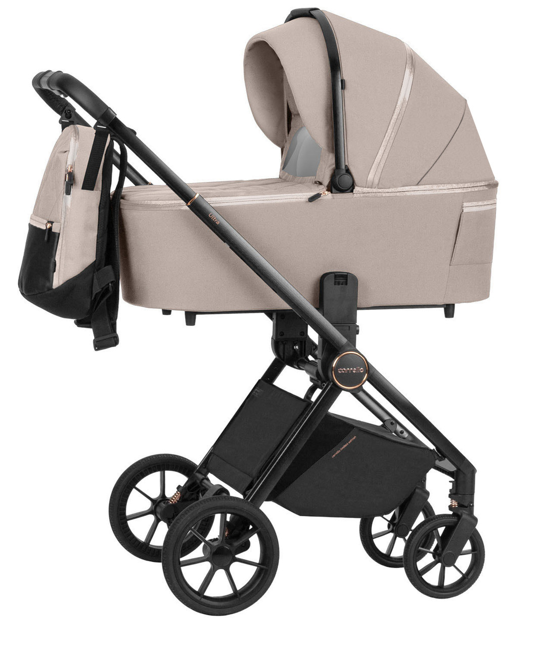 Універсальна коляска 2в1 CARRELLO Ultra NF CRL-6525, Antique Beige