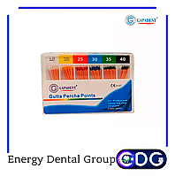 Штифты гуттаперчевые Gapadent 120 шт кон. 02