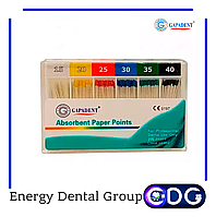 Штифты бумажные Gapadent 200 шт кон. 02