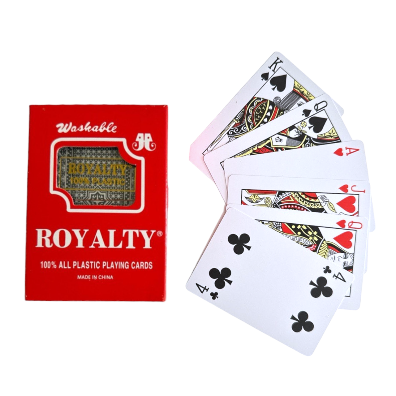 Карти Royalty "54 карти" пластик (№54-25S), колода карт для покеру