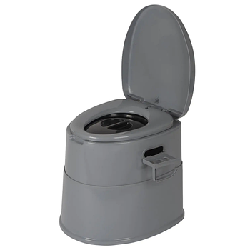Переносний Біотуалет для кемпінгу Bo-Camp Portable Toilet Comfort 7 Liters Grey (5502815) Нідерланди