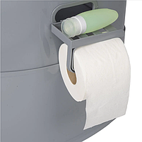 Переносний Біотуалет для кемпінгу Bo-Camp Portable Toilet Comfort 7 Liters Grey (5502815) Нідерланди, фото 9