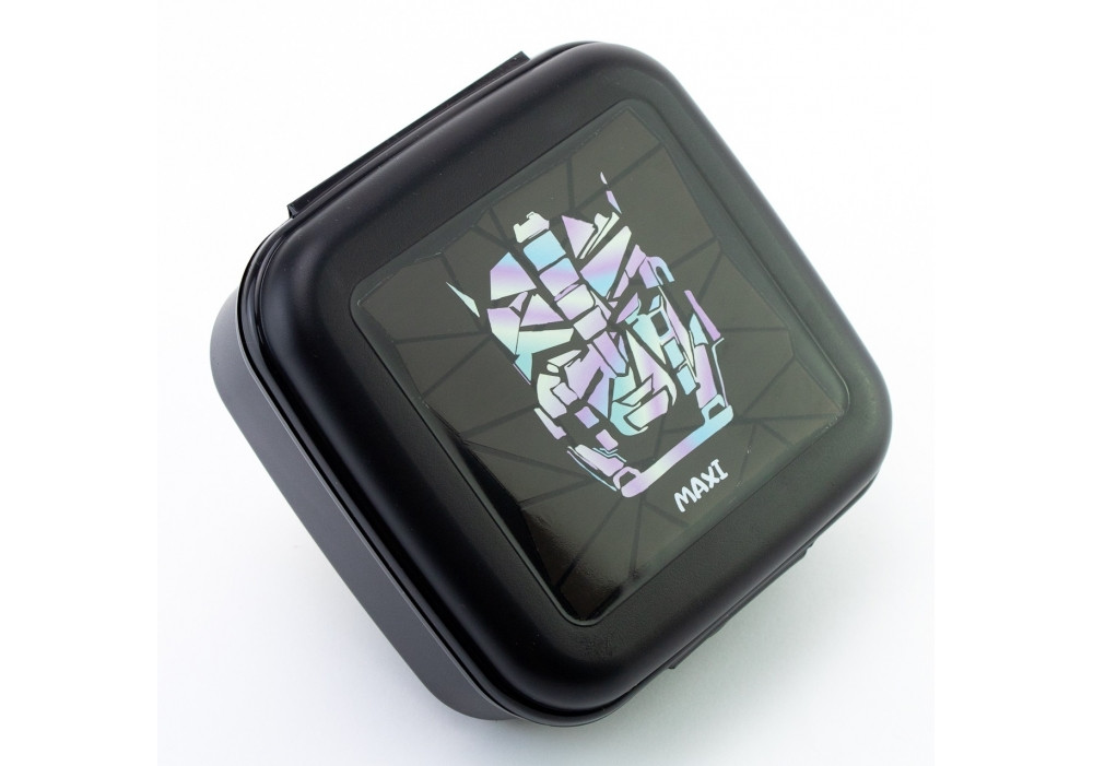 Ланчбокс-пластик. "Maxi" 850мл чорний №MX98123(15), фото 1