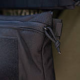 Сумка-напашник бананка "Ладник" (Чорний) ТМ Балістика, фото 5