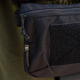 Сумка-напашник бананка "Ладник" (Чорний) ТМ Балістика, фото 9
