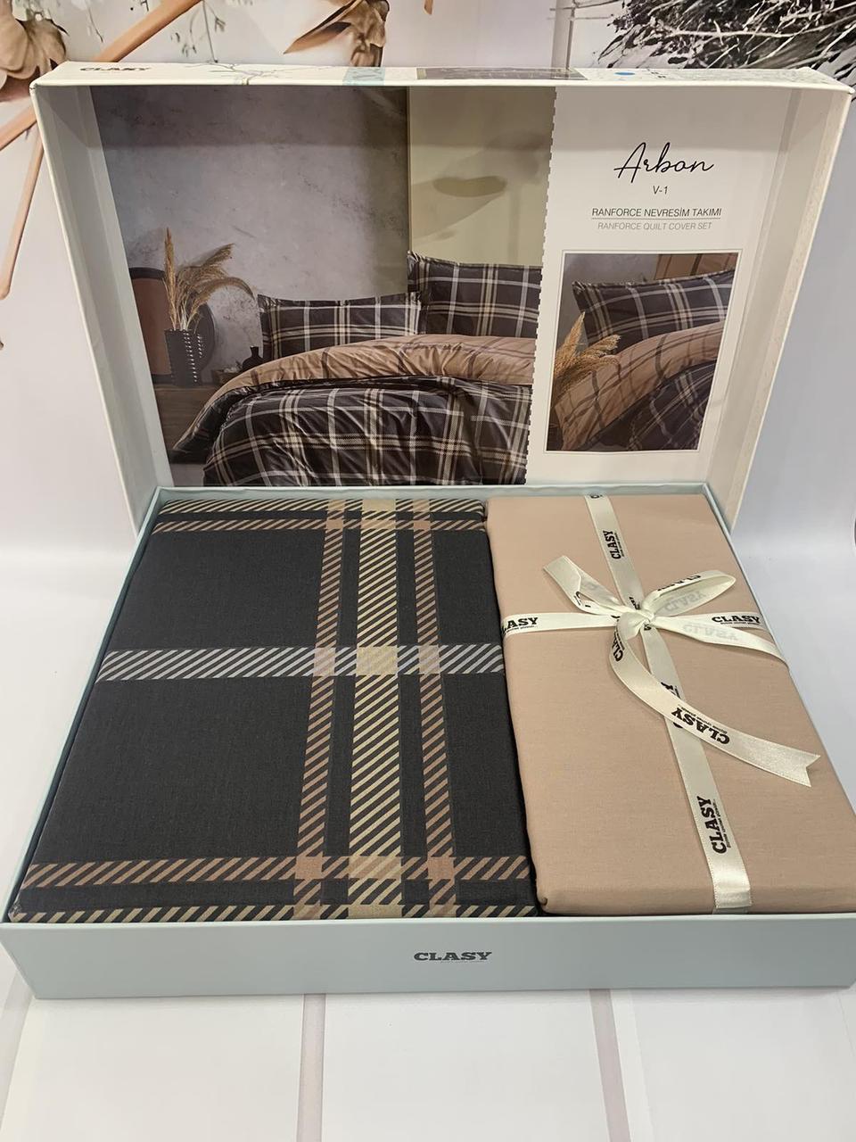 Постільна білизна ранфорс євро розмір Clasy Arbon, фото 1