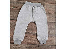 Штани дитячі Бавовна 100% 190224268_сірий 68(р) ТМ Трикомир
