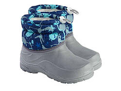 Чоботи дитячі зимові (12 пар/уп) арт.083 світло-сірі 30/31-35/36р.ТМ GIPANIS