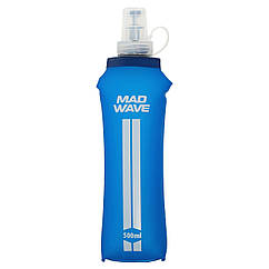 Пляшка для води складана Mad Swim UltraSoft Flask Water Bottle 1393061 об'єм 500 мл Blue