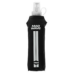 Пляшка для води складана Mad Swim UltraSoft Flask Water Bottle 1393061 обсяг 500 мл Black
