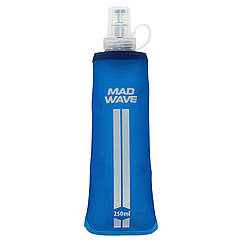 Пляшка для води складана Mad Swim UltraSoft Flask Water Bottle 1393065 об'єм 250 мл Blue